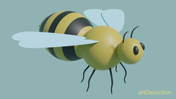 bee 3d model