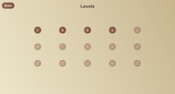 levels menu